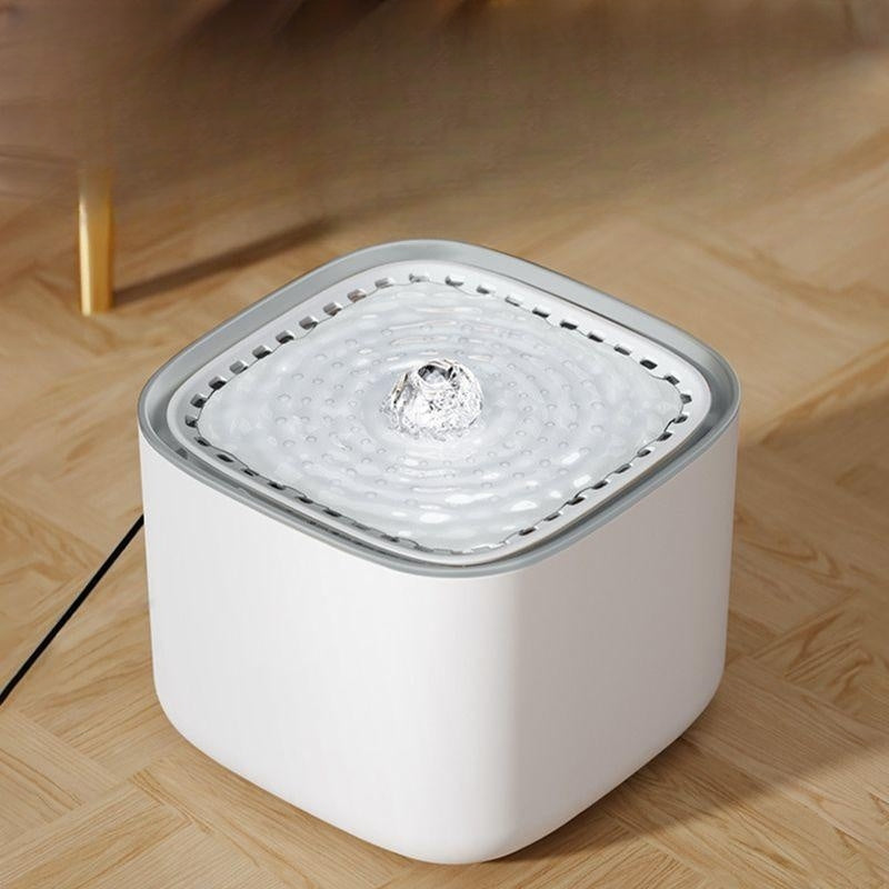 Circulating Cat Water Fountain — 3L Filtered, Auto-Pump
