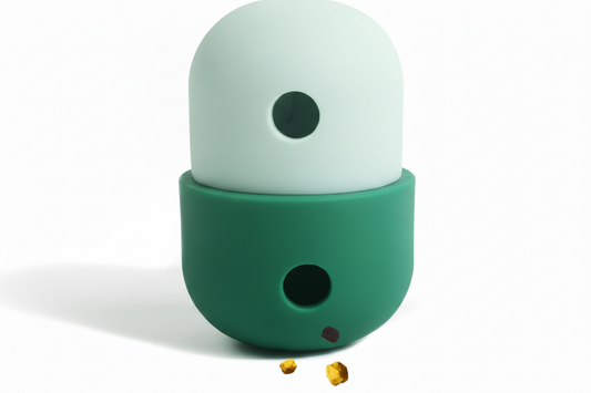Treat Dispensing Puzzle Feeder — Interactive Slow Feed Dog Toy
