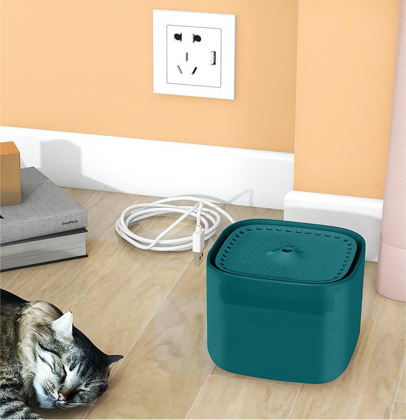 Circulating Cat Water Fountain — 3L Filtered, Auto-Pump